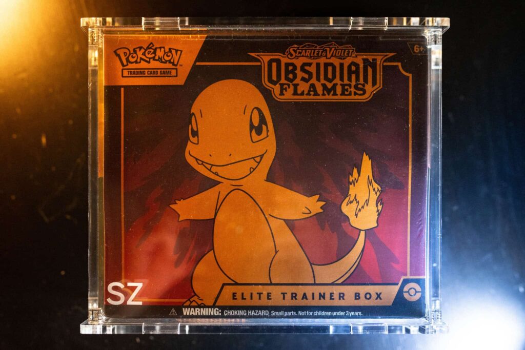Acrylic Display Case for Pokémon Elite Trainer Box – 3/16" (≈5 mm) Protective ETB Case with Full Assembly Kit — image 2