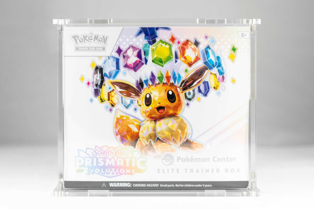 Acrylic Display Case for Pokémon Elite Trainer Box – 3/16" (≈5 mm) Protective ETB Case with Full Assembly Kit — image 7
