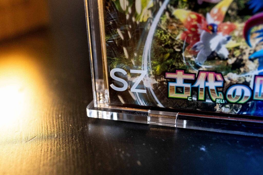 Clear Acrylic Display Case for Pokemon Japanese Booster Box – 3/16" (≈5 mm) Durable Display Case with Assembly Kit — image 5
