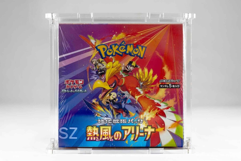 Clear Acrylic Display Case for Pokemon Japanese Booster Box – 3/16" (≈5 mm) Durable Display Case with Assembly Kit — image 6