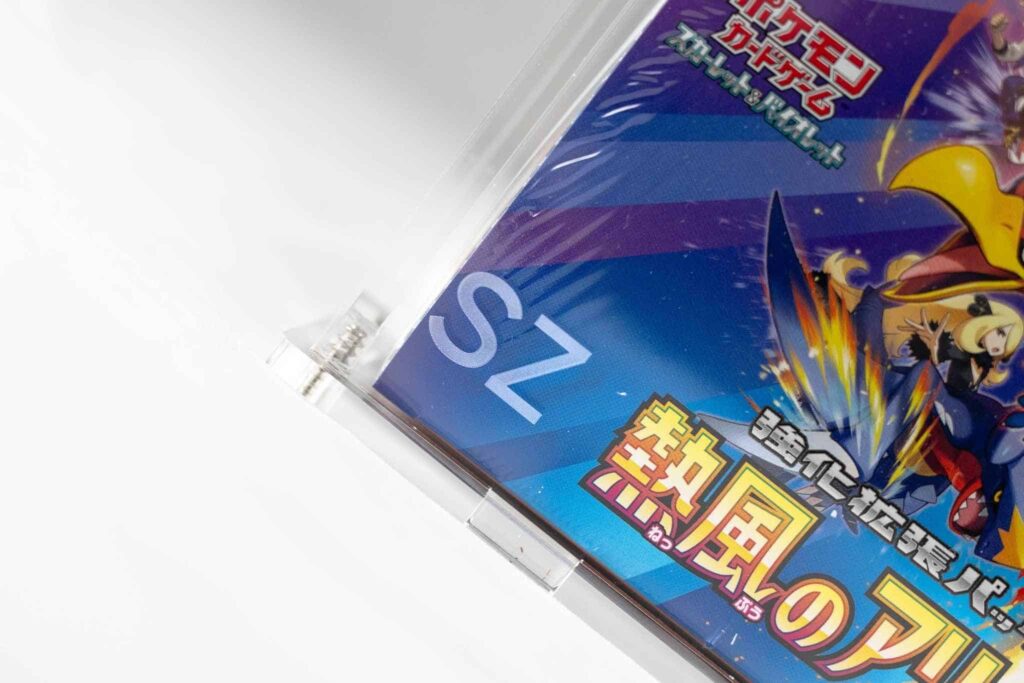Clear Acrylic Display Case for Pokemon Japanese Booster Box – 3/16" (≈5 mm) Durable Display Case with Assembly Kit — image 10