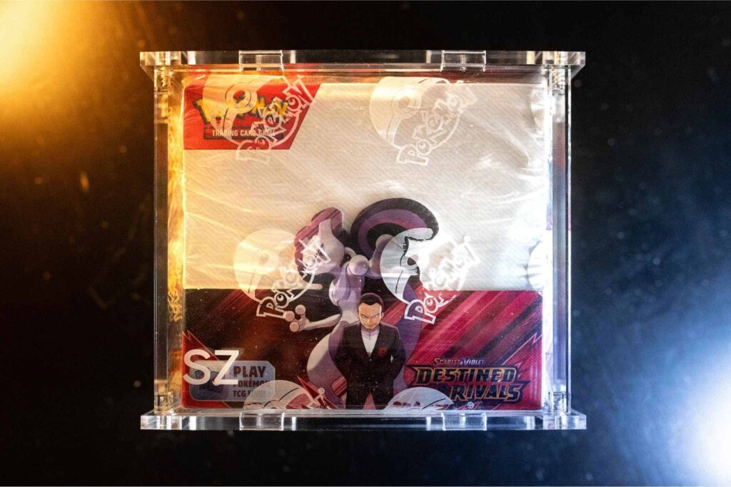 Premium Acrylic Case for Pokémon Booster Box – 3/16" (≈5 mm) Crystal Clear Protective Display with Assembly Kit — image 2