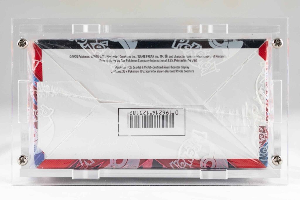 Premium Acrylic Case for Pokémon Booster Box – 3/16" (≈5 mm) Crystal Clear Protective Display with Assembly Kit — image 9